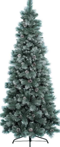 Everlands - Norwich Pine Frost - Kunstkerstboom 210 Cm Hoog - Zonder Verlichting Store