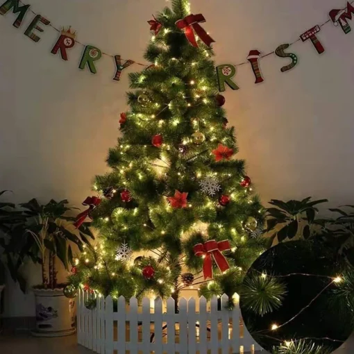 Merkloos Fairy Lights - Lampjes Slinger - Kerst Versiering - Valentijn Verlichting - Kamer Decoratie Tieners - Lichtslinger Voor Binnen & Buiten - Moederdag - Voor Mama - Partyverlichting - Lichtjes - Led Lichtsnoer - Sfeerlampjes Eter Clearance