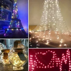 Merkloos Fairy Lights - Lampjes Slinger - Kerst Versiering - Valentijn Verlichting - Kamer Decoratie Tieners - Lichtslinger Voor Binnen & Buiten - Moederdag - Voor Mama - Partyverlichting - Lichtjes - Led Lichtsnoer - Sfeerlampjes Eter Clearance