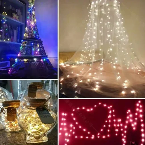 Merkloos Fairy Lights - Lampjes Slinger - Kerst Versiering - Valentijn Verlichting - Kamer Decoratie Tieners - Lichtslinger Voor Binnen & Buiten - Moederdag - Voor Mama - Partyverlichting - Lichtjes - Led Lichtsnoer - Sfeerlampjes Eter Cheap