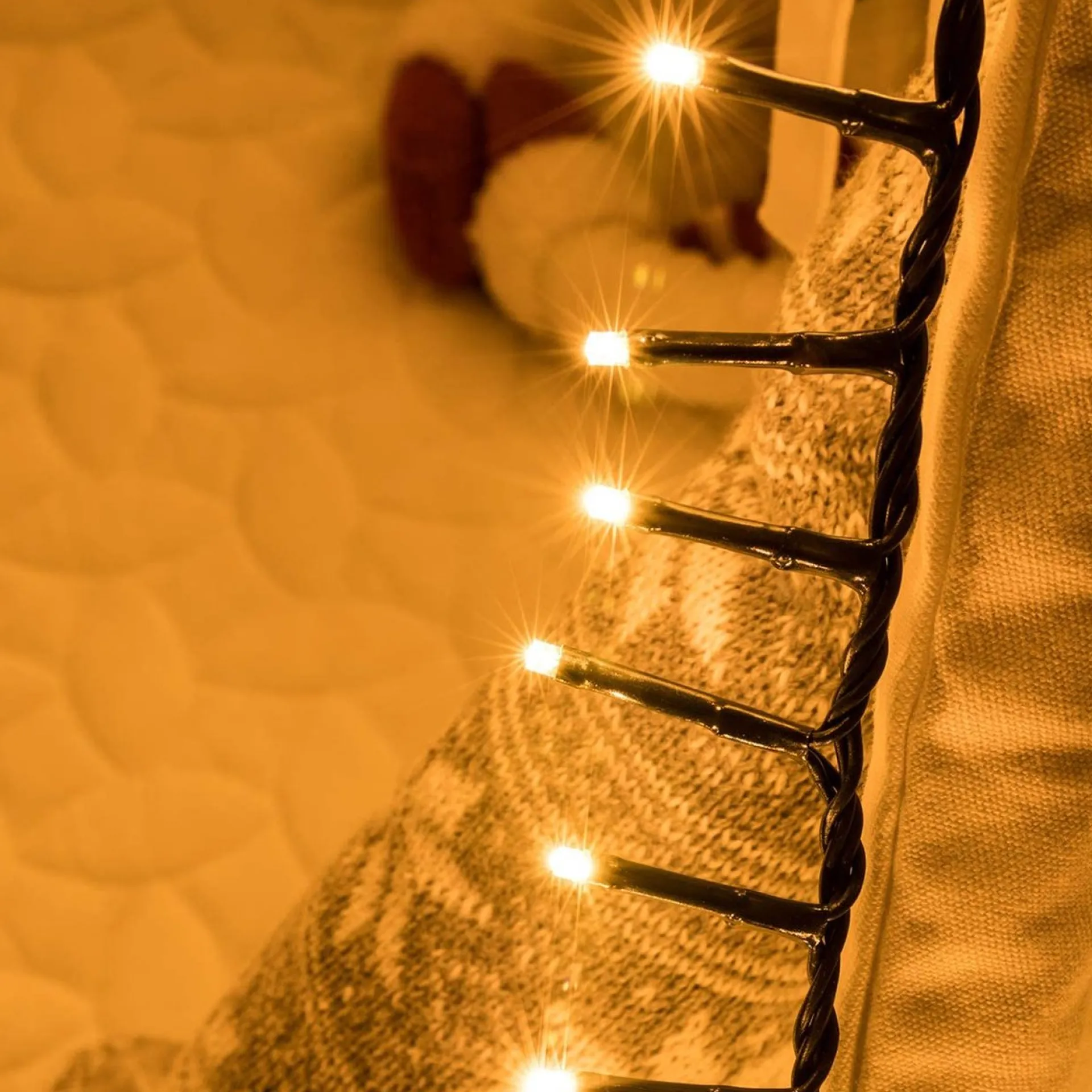 Fedec 500 Leds Kerstverlichting Binnen En Buiten- 15 Meter - Clusterverlichting - Warm Wit Shop