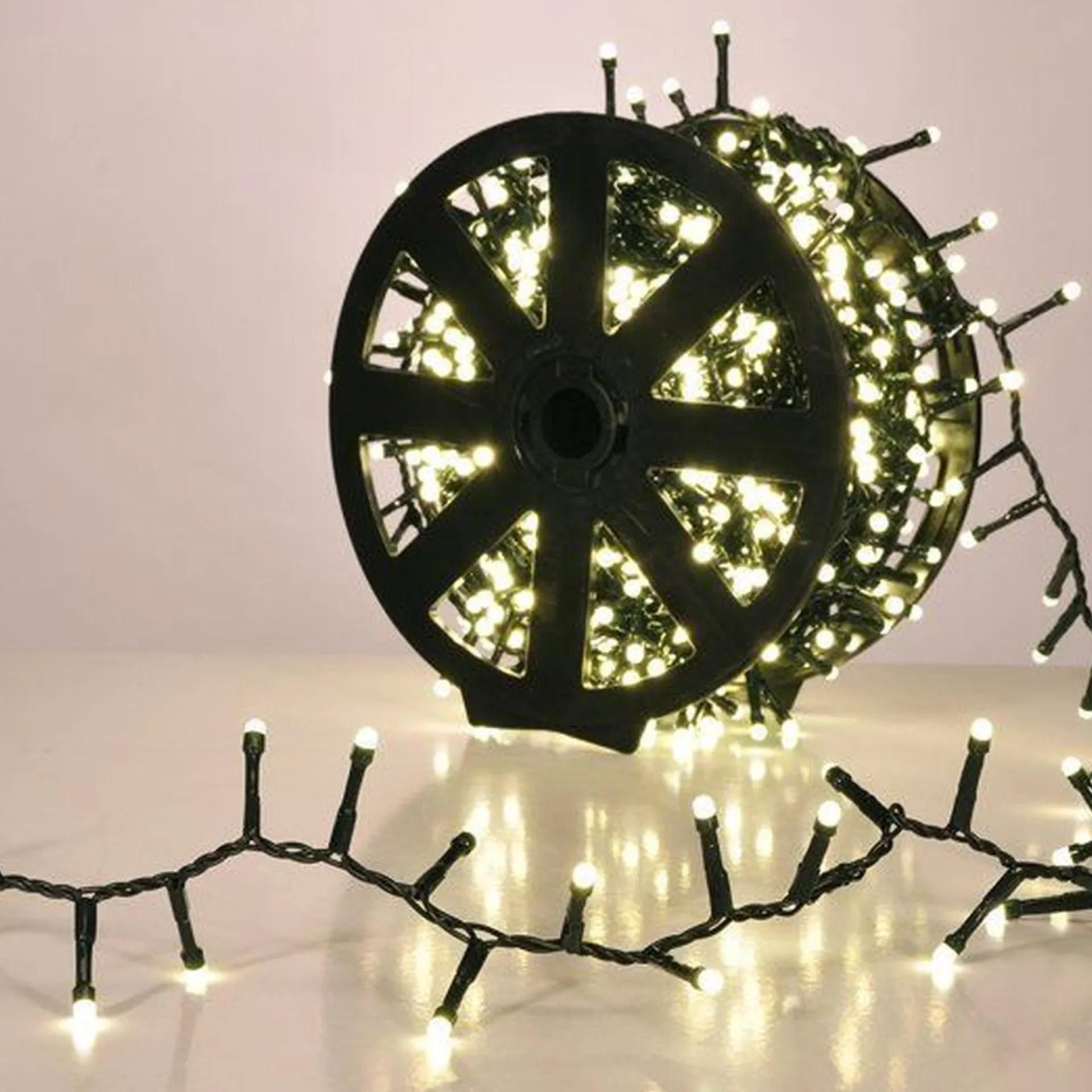 Fedec 500 Leds Kerstverlichting Binnen En Buiten- 15 Meter - Clusterverlichting - Warm Wit Shop