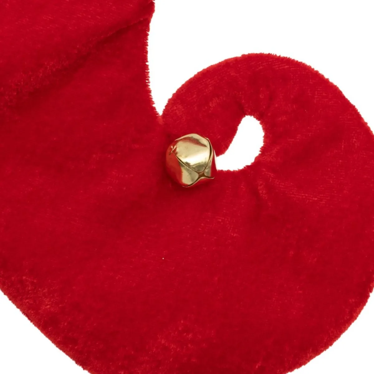 Feeric lights u0026 Christmas Kerstsokken>Feeric Christmas Decoratie Kerstsok - Elf Laars - H45 Cm - Rood - Vilt