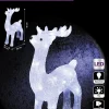 Feeric lights u0026 Christmas Feeric Christmas Rendier Met Licht - 45,5 Cm -40 Led Lampjes- Verlichte Figuren Clearance