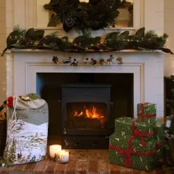 Sophie Allport Kerstsokken>Feestelijk Bos Zak Voor Kerstcadeaus Van - Uit De Festive Forest Collectie