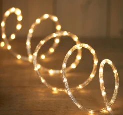 CBD Feestverlichting Lichtslang 144 Lampjes Warm Wit 6 Mtr - Voor Binnen En Buiten Gebruik - Kerstverlichting/Feestverlichting Best