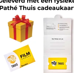 Bondoo Filmpakket Medium - Pathe Thuis - Cadeaupakket Met Film Voucher - Brievenbus - Kerstcadeau Hot