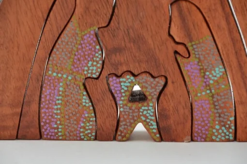 Floz Kerststallen> Kerststal - Puzzel - Kerststal 3D - Fairtrade Uit Indonesie