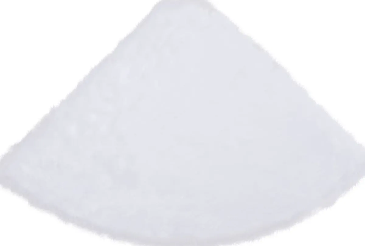 Furniture Limited Kerststukjes> - Kerstboomrok 122 Cm Kunstbont Wit