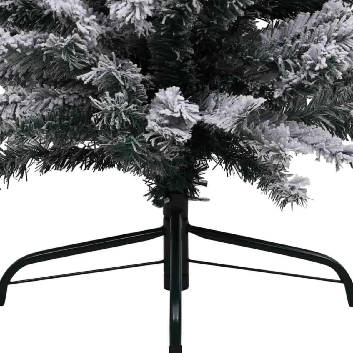 Furniture Limited Kerststukjes> - Kerstboom Met Led's, Kerstballen En Sneeuw Smal 120 Cm Groen