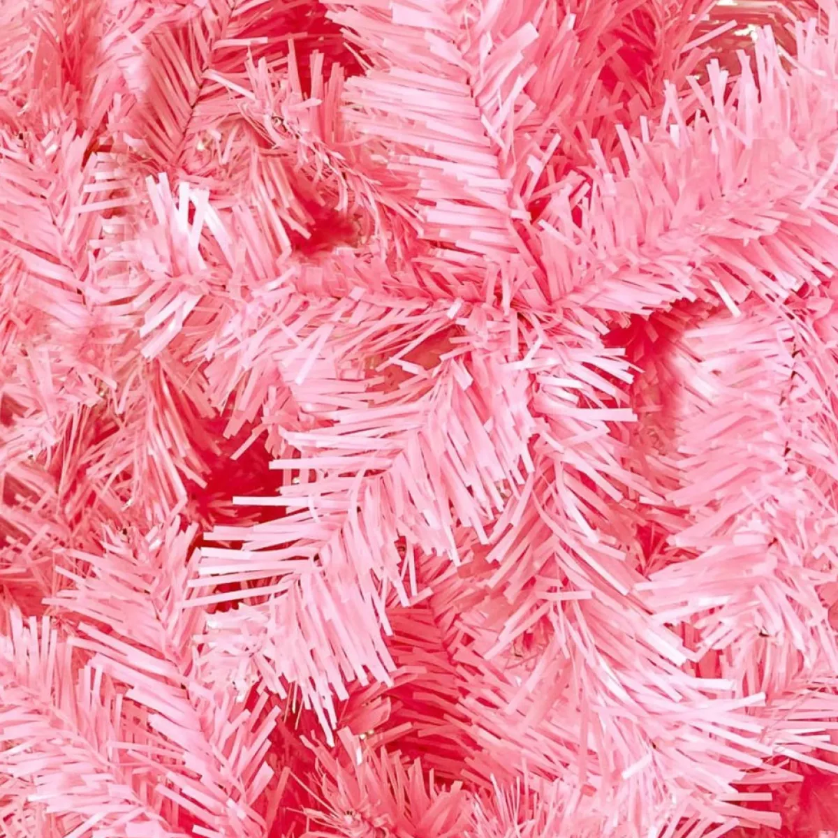 Furniture Limited Kerststukjes> - Kerstboom Met Led's En Kerstballen Smal 240 Cm Roze