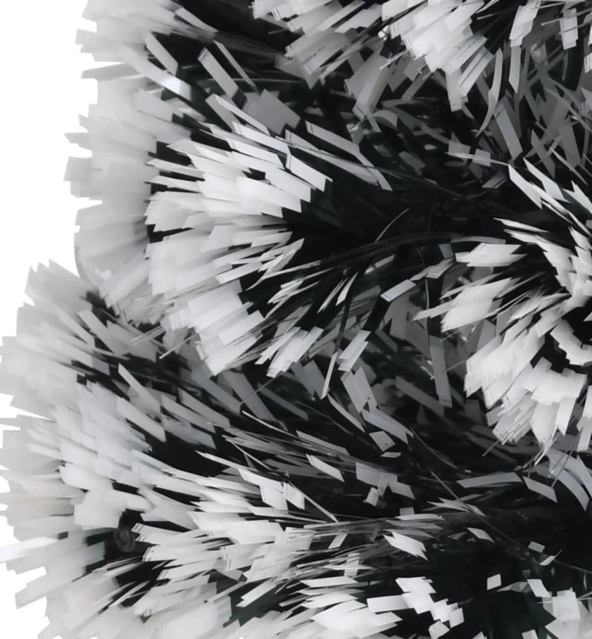 Furniture Limited Kerststukjes> - Kerstboom Met Led's 64 Cm Glasvezel Groen En Wit