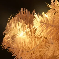 Furniture Limited Kerststukjes> - Spiraalkerstboom Met Standaard En Led's 180 Cm Pvc Wit