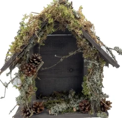 Garden Spirit Kerststallen> Kerststal 22 X 36 X 36 Cm Met Mos Kerststalletje Bruin