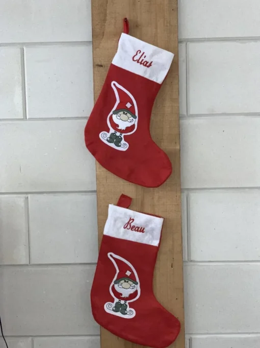 Merkloos Kerstsokken>Gepersonaliseerde Kerst Sok | Kerstdecoratie / Versiering | Christmas Stocking | Christmas Decorations | Kerst Sok Met Naam
