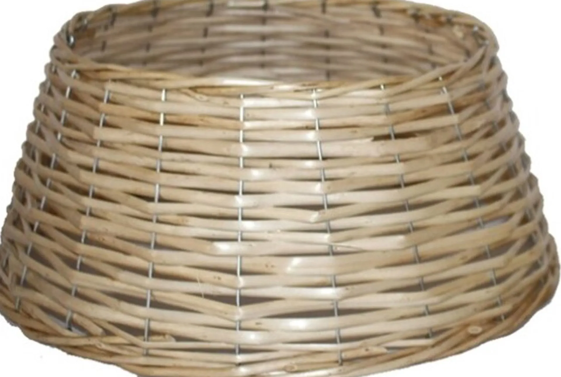 Gerim Kerstboomrok/Kerstboommand - Naturel Gevlochten - D38 Cm En H16 Cm - Voor Kerstboom Van 120 Cm Fashion