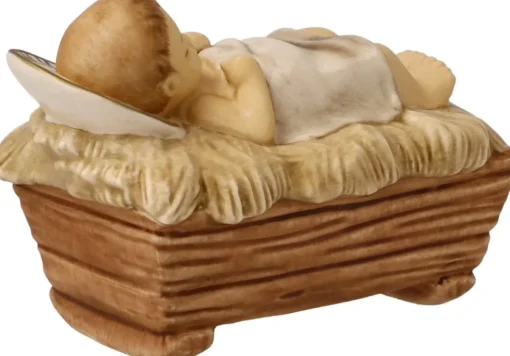 Goebel Kerststallen> - Kerst | Decoratief Beeld / Figuur Kerststal | Aardewerk - 7Cm