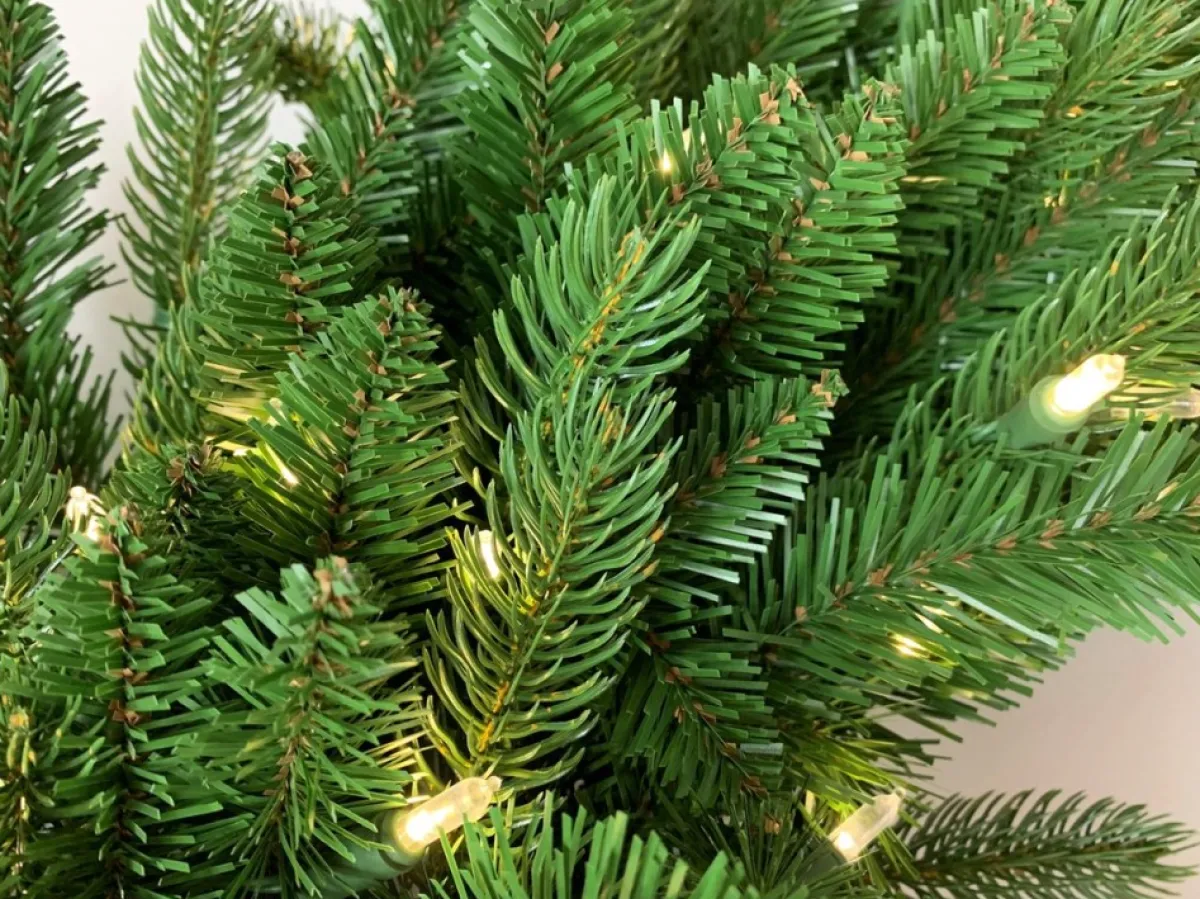 National Tree Company Kerstkransen>Grande Fir Krans D91Cm Met Transfo