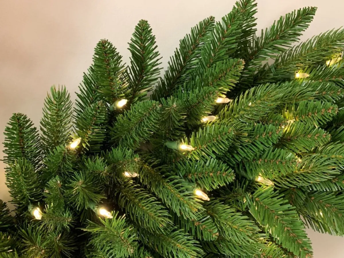 National Tree Company Kerstkransen>Grande Fir Krans D91Cm Met Transfo