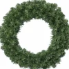 Decoris Kerstkransen>Groene Kerstkrans / Dennenkrans 60 Cm Kerstversiering - Dennenkransen/Kerstkransen/Deurkransen