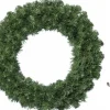 Decoris Kerstkransen>Groene Kerstkransen/Dennenkransen 50 Cm Kerstversiering Met Ijzeren Hanger - Kerstversiering/Kerstdecoratie Kransen