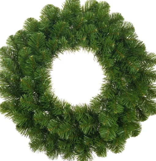 Black Box Kerstkransen>Groene Kerstkransen/Deurkransen 45 Cm - Kerstversiering/Kerstdecoratie Kransen/Voordeur Kransen
