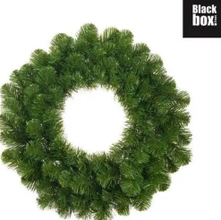 Black Box Kerstkransen></noscript>Groene Kerstkransen/Deurkransen 45 Cm - Kerstversiering/Kerstdecoratie Kransen/Voordeur Kransen