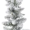 Everlands Groene Kunst Mini Kerstboom/Kerstboompje 60 Cm Met Sneeuw En Voet- Kerstversieringen/Kerstdecoraties Shop