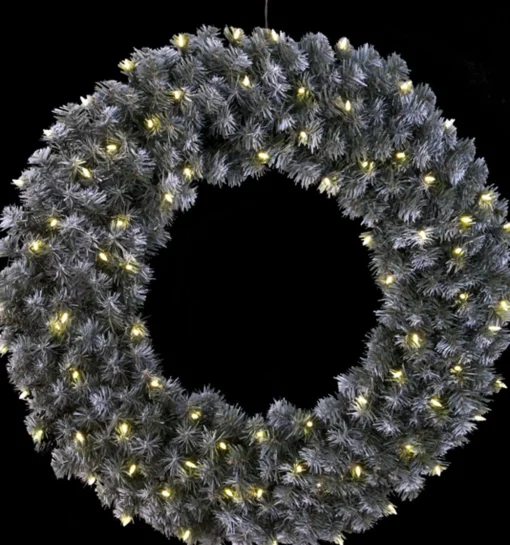 Star Trading Grote Verlichte Kerstkrans "Edmonton" 90Cm Shop