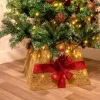 Grundig Kerstboomrok - Met Kerstverlichting: 40X Led - Opvouwbaar - 45 X 45 X 27,5 Cm Hot