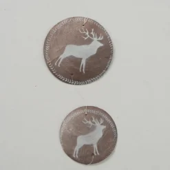 Extra Guirlandes>Guirlande Hanger Hert Rendier Set Van 4 Stuks Leuk Voor Kerst