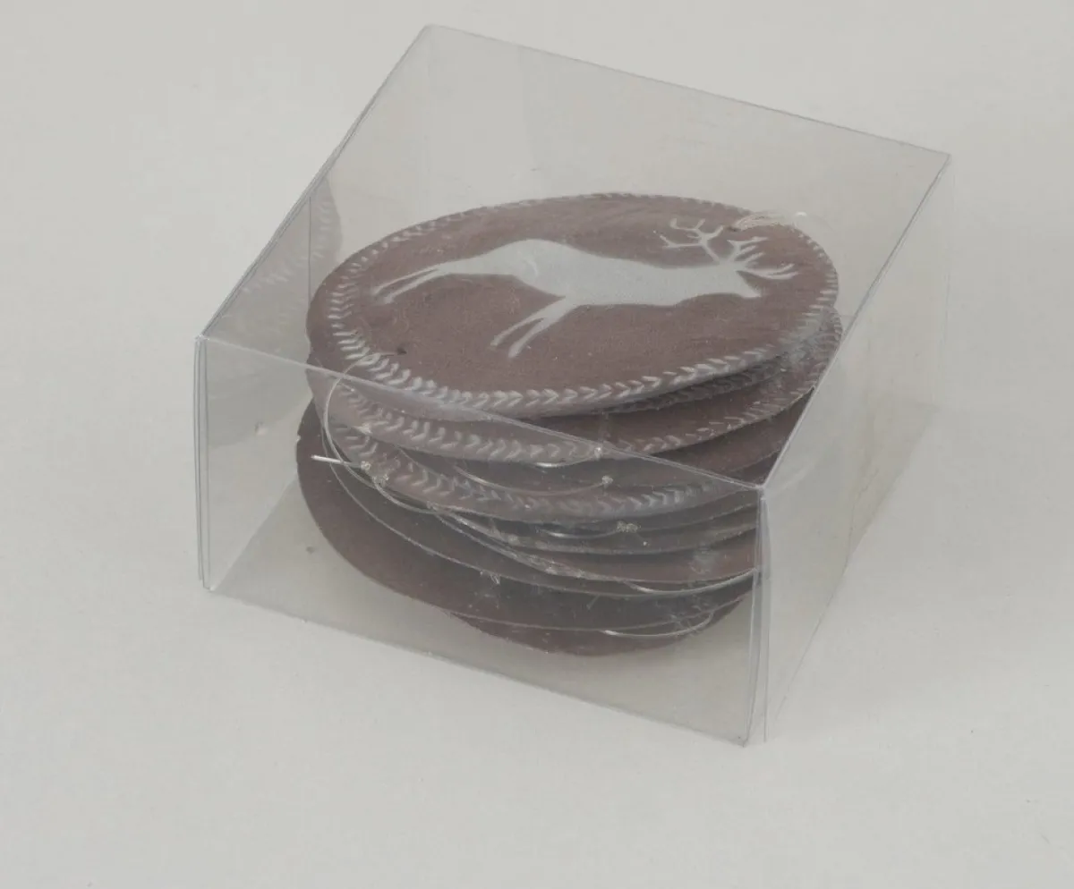 Extra Guirlandes>Guirlande Hanger Hert Rendier Set Van 4 Stuks Leuk Voor Kerst