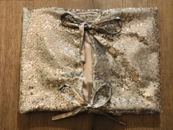 Gustiana ® Kerstboomrok - Kerstboomkleed - Met Zilvere Pailletten O120 Cm Best