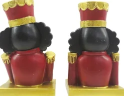 Trendybywave Kerstsokken></noscript>Haak Kerstsok Set Van 2 Notenkraker 12 Cm Rood Goudkleurig Kunststof Kerstdecoratie