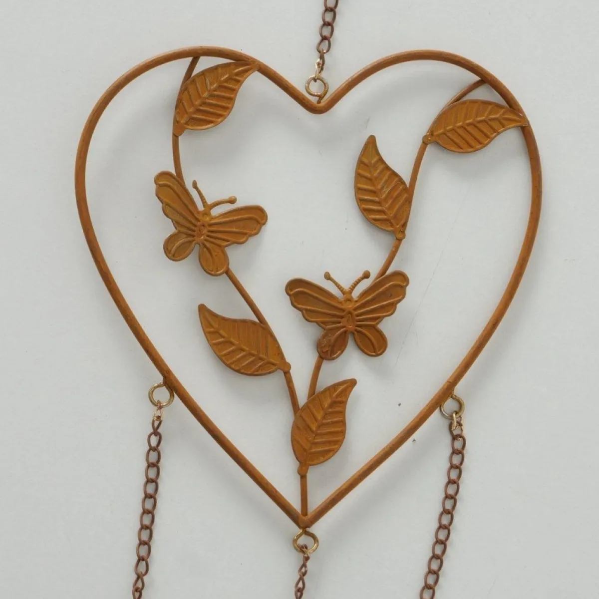 Extra Guirlandes>Hanger Guirlande Vlinder Bloem Met Belletjes Set Van 3 Stuks Tuin Of In Huis