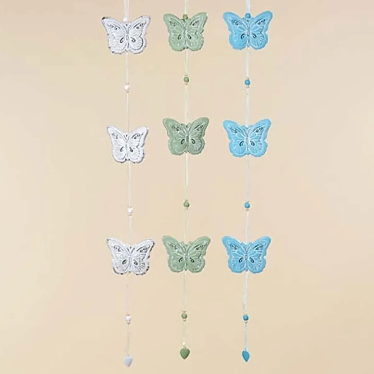 Extra Guirlandes>Hanger Guirlande Vlinders Set Van 3 Stuks Vlinder