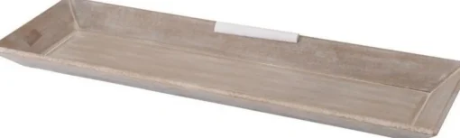 Merkloos Kerststukjes>Hobby Diy Kerststukjes Maken Grijs Onderbord 20 X 60 Cm Hout Rechthoekig Kerststukje Maken Materialen