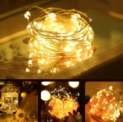 Homezie Fairy Lights - 20 Meter - 200 Leds - Usb - Voor Binnen & Buiten - Lampjes Slinger - Lichtsnoer Binnen & Buiten - Kerstverlichting Flash Sale