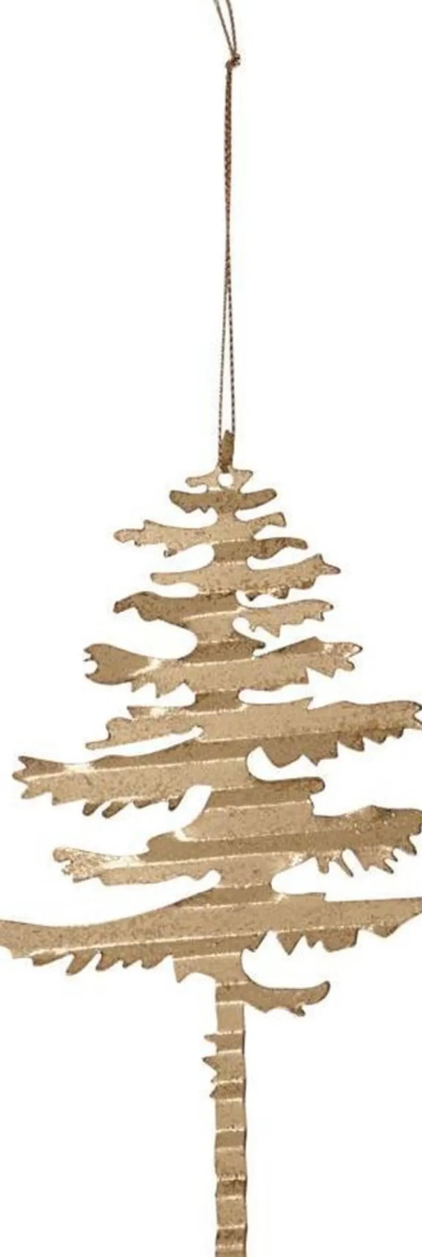 House Doctor Kersthanger> Ornament Kerstboom - Kerstornamenten - Ijzer - 17,5 Centimeter X 9 Centimeter