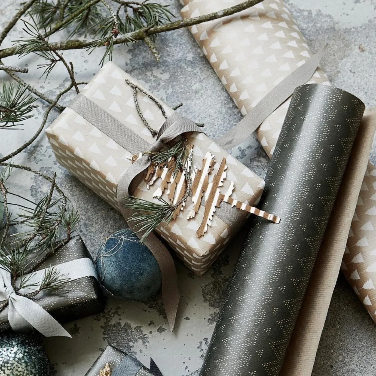 House Doctor Kersthanger> Ornament Kerstboom - Kerstornamenten - Ijzer - 17,5 Centimeter X 9 Centimeter