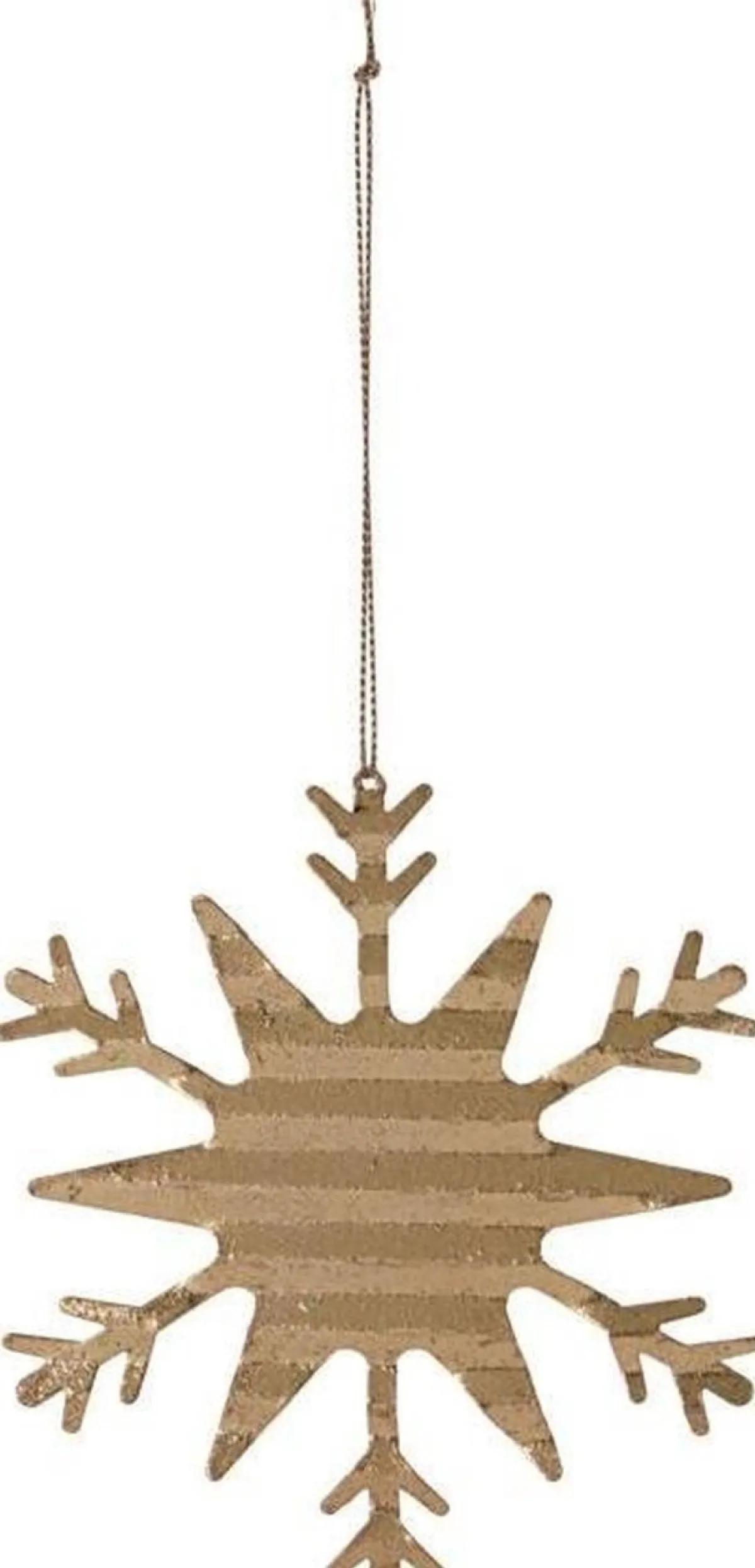 House Doctor Kersthanger> Ornament Kristal - Kerstornamenten - Ijzer - O 11,7 Centimeter