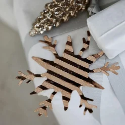 House Doctor Kersthanger> Ornament Kristal - Kerstornamenten - Ijzer - O 11,7 Centimeter