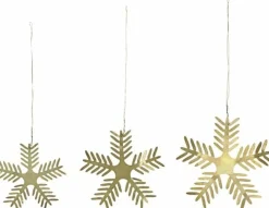 House Doctor Kersthanger> Ornament Sterren - Kerstornamenten - Ijzer - O 5,5 Centimetero 6,5 Centimetero 7,5 Centimeter