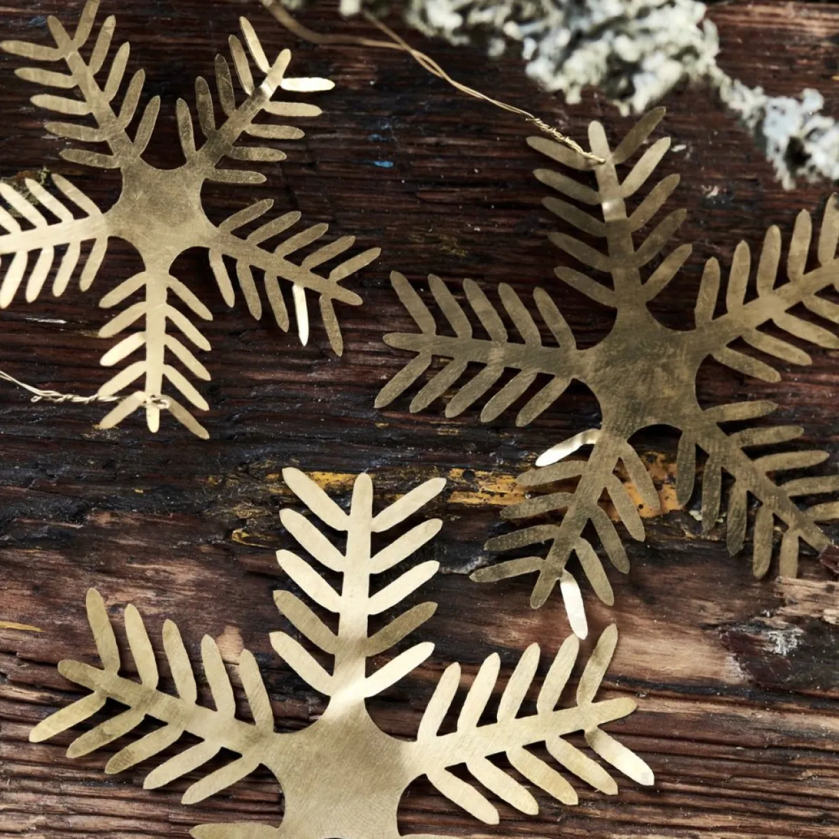 House Doctor Kersthanger> Ornament Sterren - Kerstornamenten - Ijzer - O 5,5 Centimetero 6,5 Centimetero 7,5 Centimeter