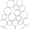 Mica Decorations Kersthanger>House Of Seasons Decoratie Kerstboom – Zwart – 62 X 30 X 95 Cm