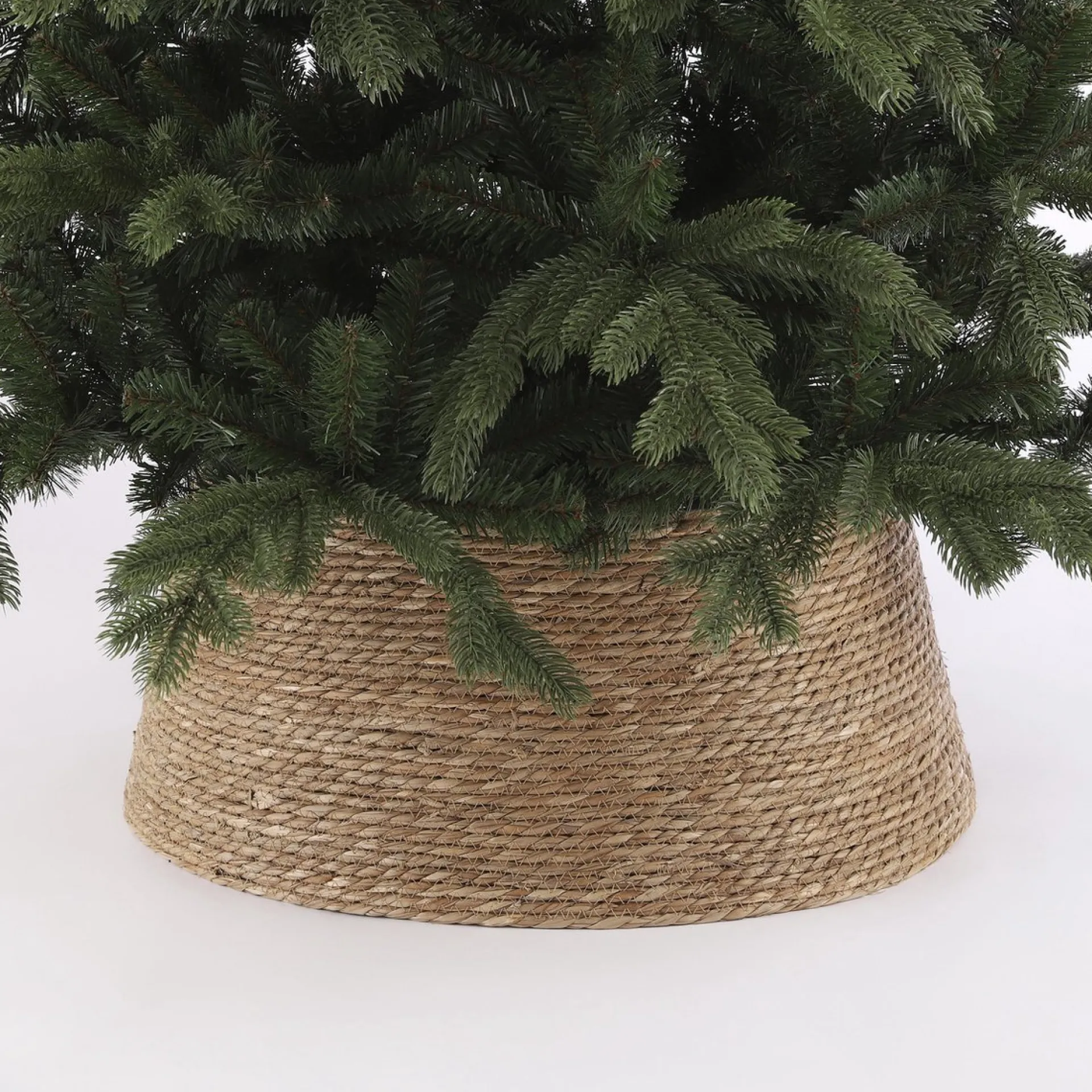 House of Seasons Kerstboomrok - H26 X O58 Cm - Zeegras - Naturel Bruin Outlet