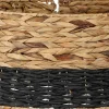 House of Seasons Kerstboomrok Opvouwbaar - H26 X O58 Cm - Zeegras - Zwart Store
