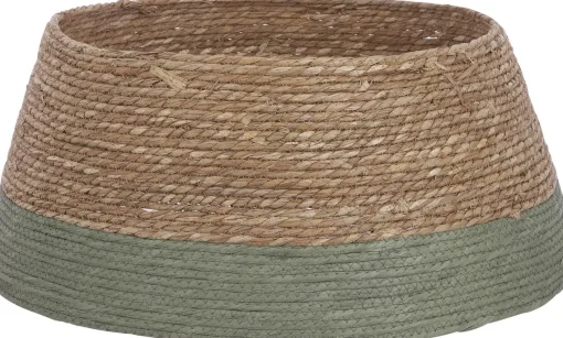 House of Seasons Kerstboomrok - H26 X O58 Cm - Zeegras Groen Best Sale
