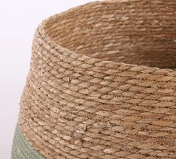 House of Seasons Kerstboomrok - H26 X O58 Cm - Zeegras Groen Best Sale
