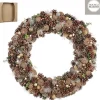 House of Seasons Kerstkransen> Kerstkrans - H11 X O69 Cm - Oranje